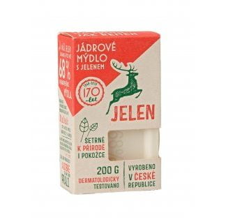 Mýdlo jádrové Jelen - 200g