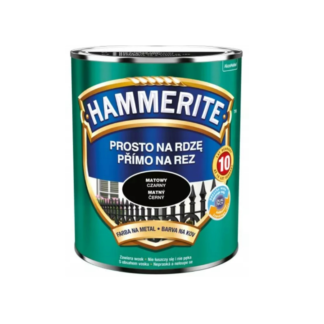 Hammerite na rez, matný černý 0,25l