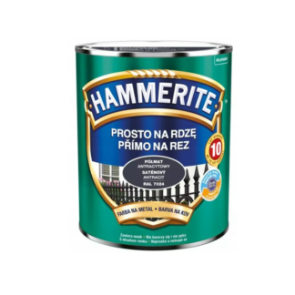 Hammerite barva na kov antracit, polomatný 0,7 l