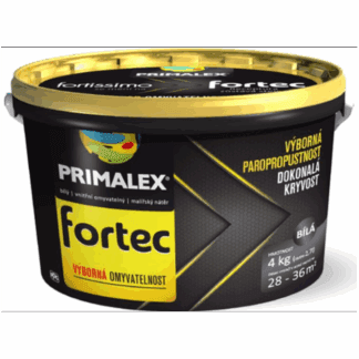 Primalex Vnitřní omyvatelný malířský nátěr Fortec bílý 1 l