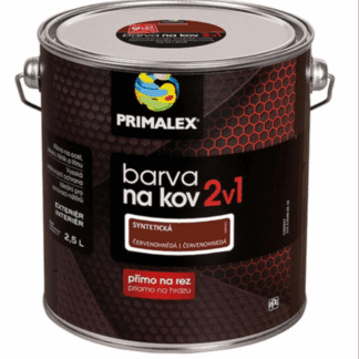 Primalex 2v1 Barva na kov červ-hnědá (2,5l)