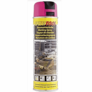 Motip SprayTool stavební značkovací barva růžová 500ml