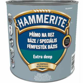 Barva Hammerite přímo na rez, sametově lesklá, báze extra deep 4,5 l