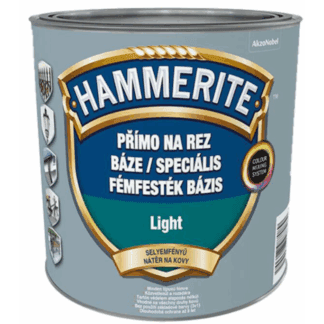 Barva Hammerite přímo na rez, sametově lesklá, báze light 4,5 l