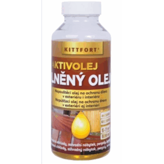 Lněný olej Aktivolej, napoštěcí 0,5 L