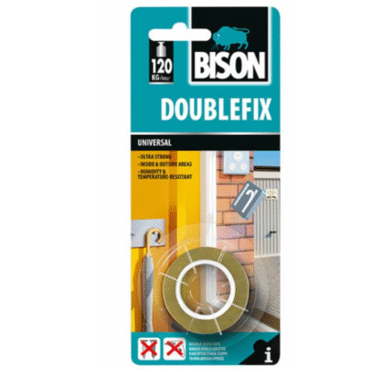 Páska Bison oboustranná lepící 1,5 m x 19 mm