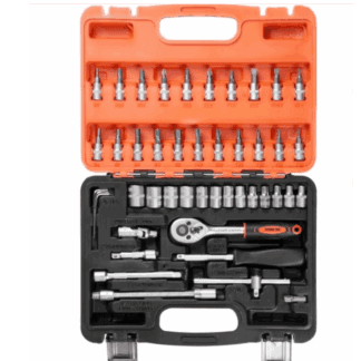 Sada nářadí S246, 46 kusů, v kufříku, 1/4"