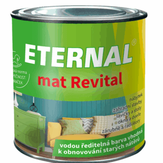 Eternal mat Revital barva k obnovování starých nátěrů, RAL 1015 Slonová kost světlá, 350 g