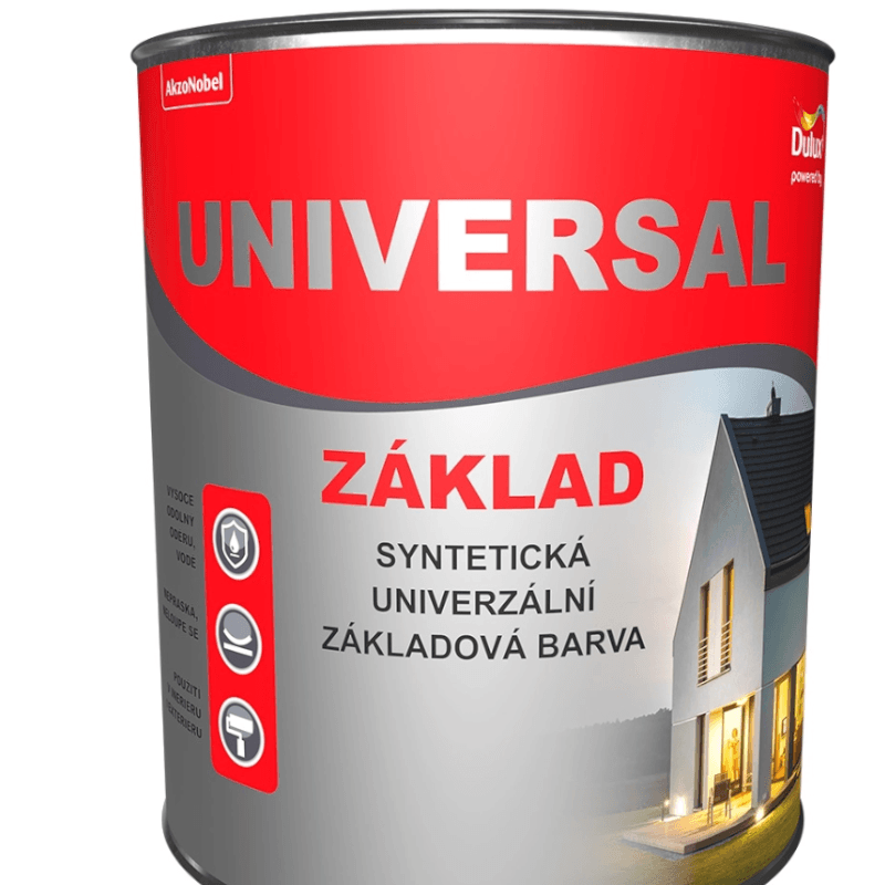 Dulux Antikorozní základní barva UNIVERSAL ZÁKLAD 0110 šedá 0,75 l