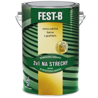 FEST-B S2141, antikorozní nátěr na železo, 0155 antracit, 5 kg