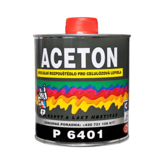 Barvy a laky Hostivař Aceton P6401 700ml