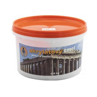 HB-Lak Švédská pasta tmel na omítky, beton, sádrokarton a dřevo, bílý, 0,8 kg