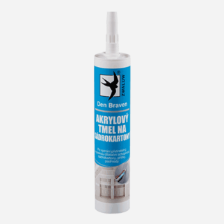Den Braven Akrylový tmel na sádrokarton bílý 310ml