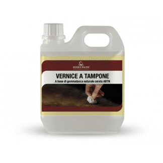 Vernice a Tampone - vrchní šelaková politura s voskem 0,5L