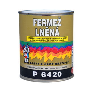 Barvy a laky Hostivař Fermež lněná P6420 0,75l