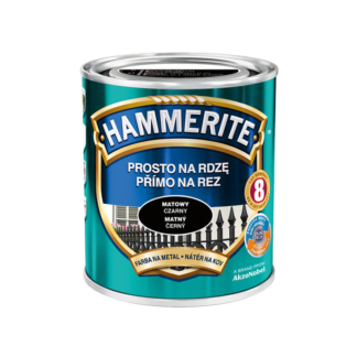 Hammerite na rez, matný černý 0,7l