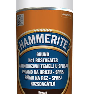 Akzo Nobel Hammerite sprej antikorozní 400ml Hnědý Hnědý