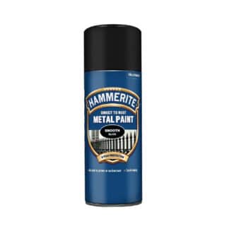 Hammerite přímo na rez sprej Hladký černý 400ml