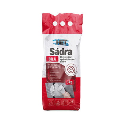 HET Sádra bílá 3kg