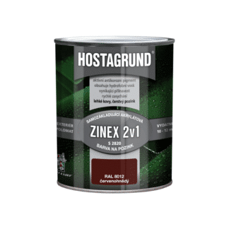 Hostagrund zinex S2820 RAL8012 0,6l červenohnědá