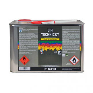 Barvy a laky Hostivař Technický líh P6413 4l
