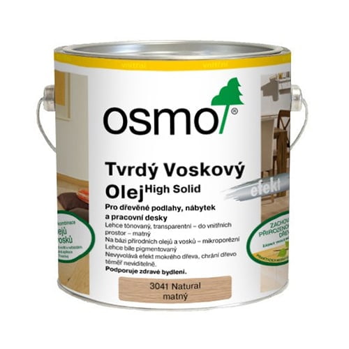 OSMO Tvrdý voskový olej natural 3041 0.75l
