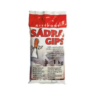 Kittfort Sádra bílá modelářská 1 kg