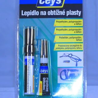 Ceys-lep.obtížné plasty 3g+4ml