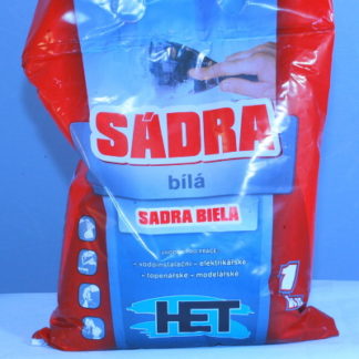 Sádra bílá 3kg HET