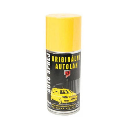 Kwasny Auto-K Color Škoda, originální autolak ve spreji, 6200 žluť chromová, 150 ml