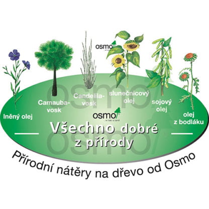 OSMO Tvrdý voskový olej 3040 bílý 0.75l - Image 4