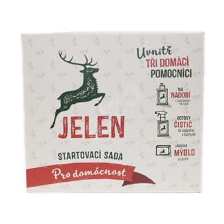 Jelen startovací sada mýdlo+octový čistič+balzám na nádobí